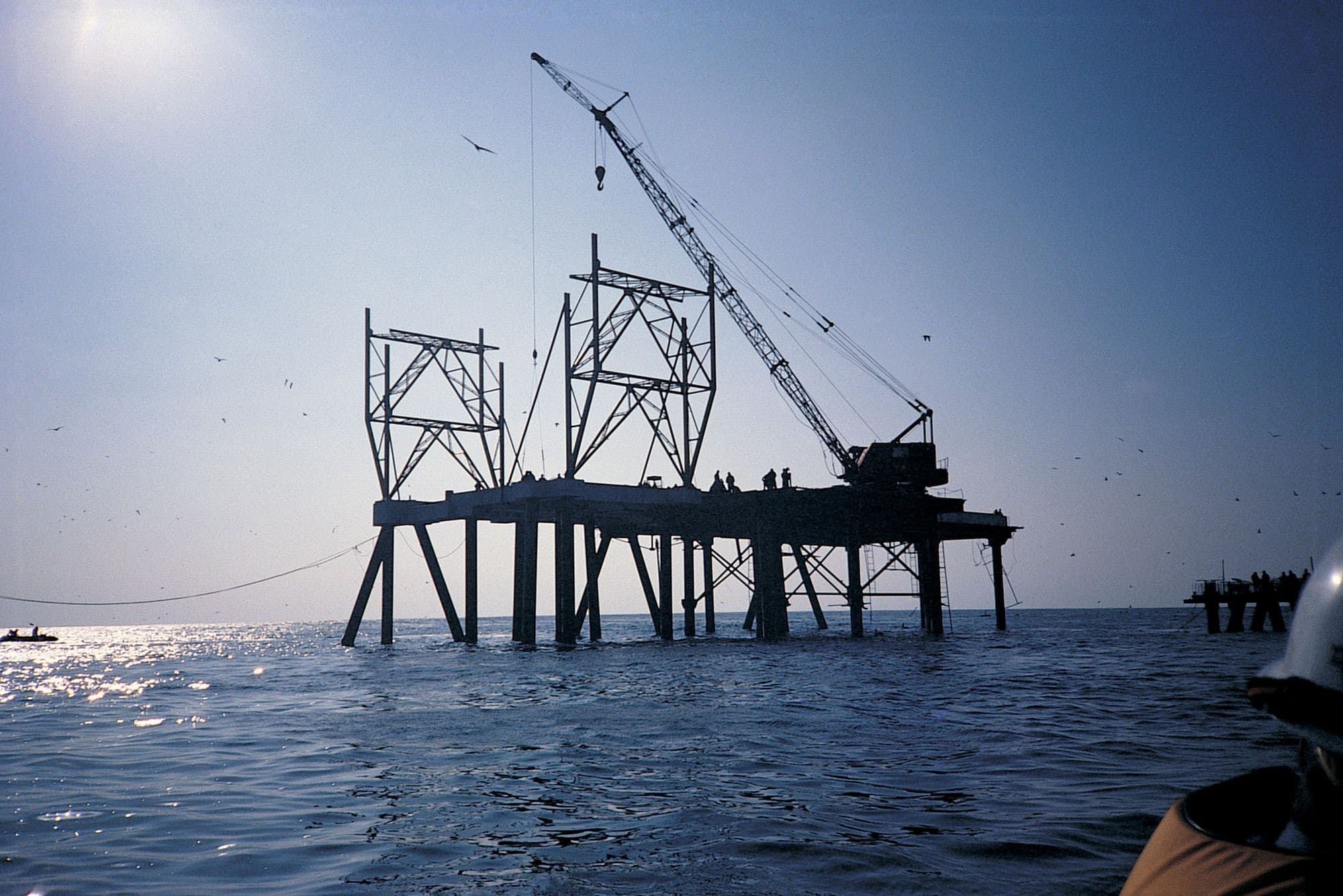 BHP Billiton Minera Escondida Copper Mine Offshore Platform