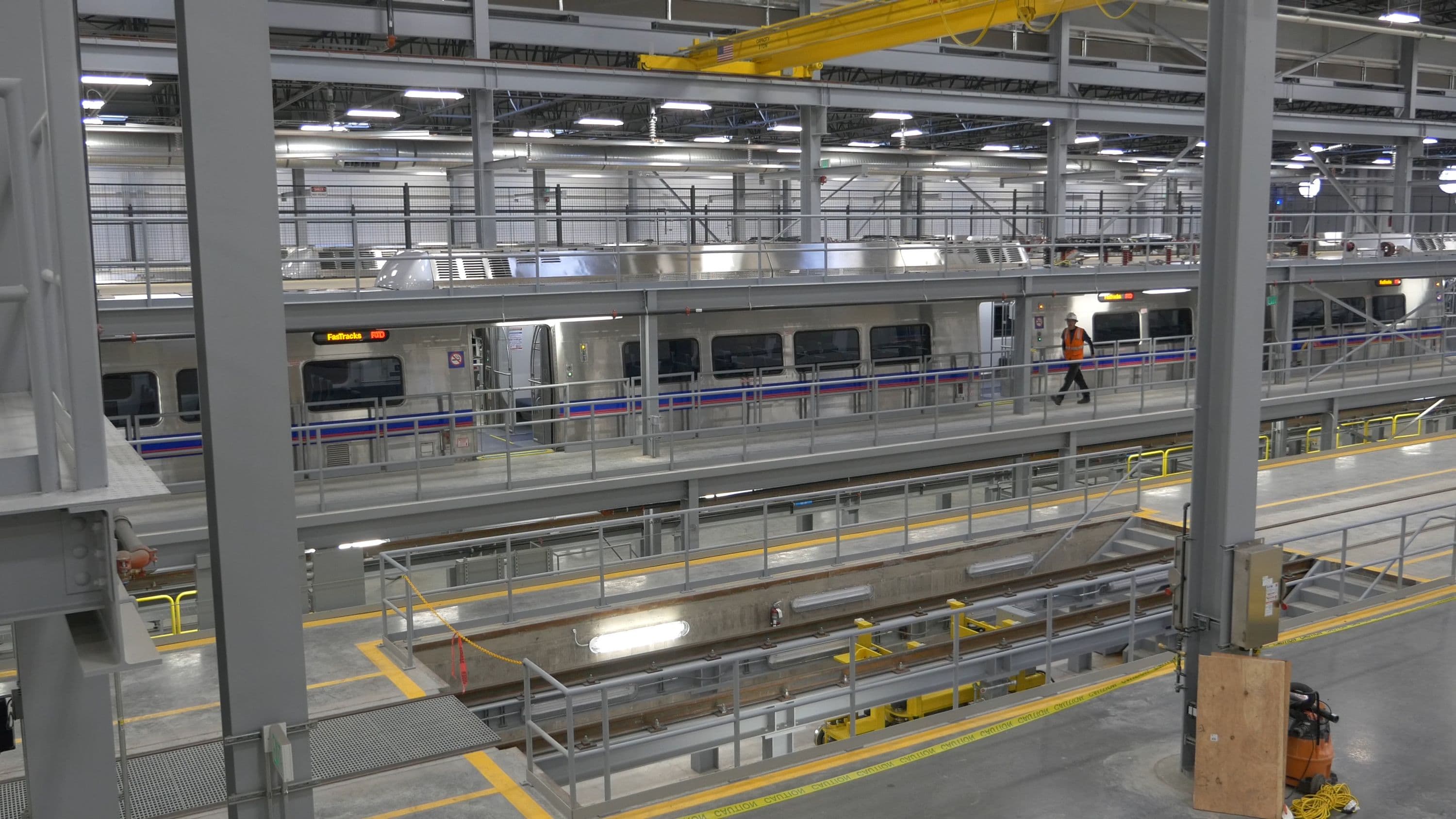 Railcar shimming pit