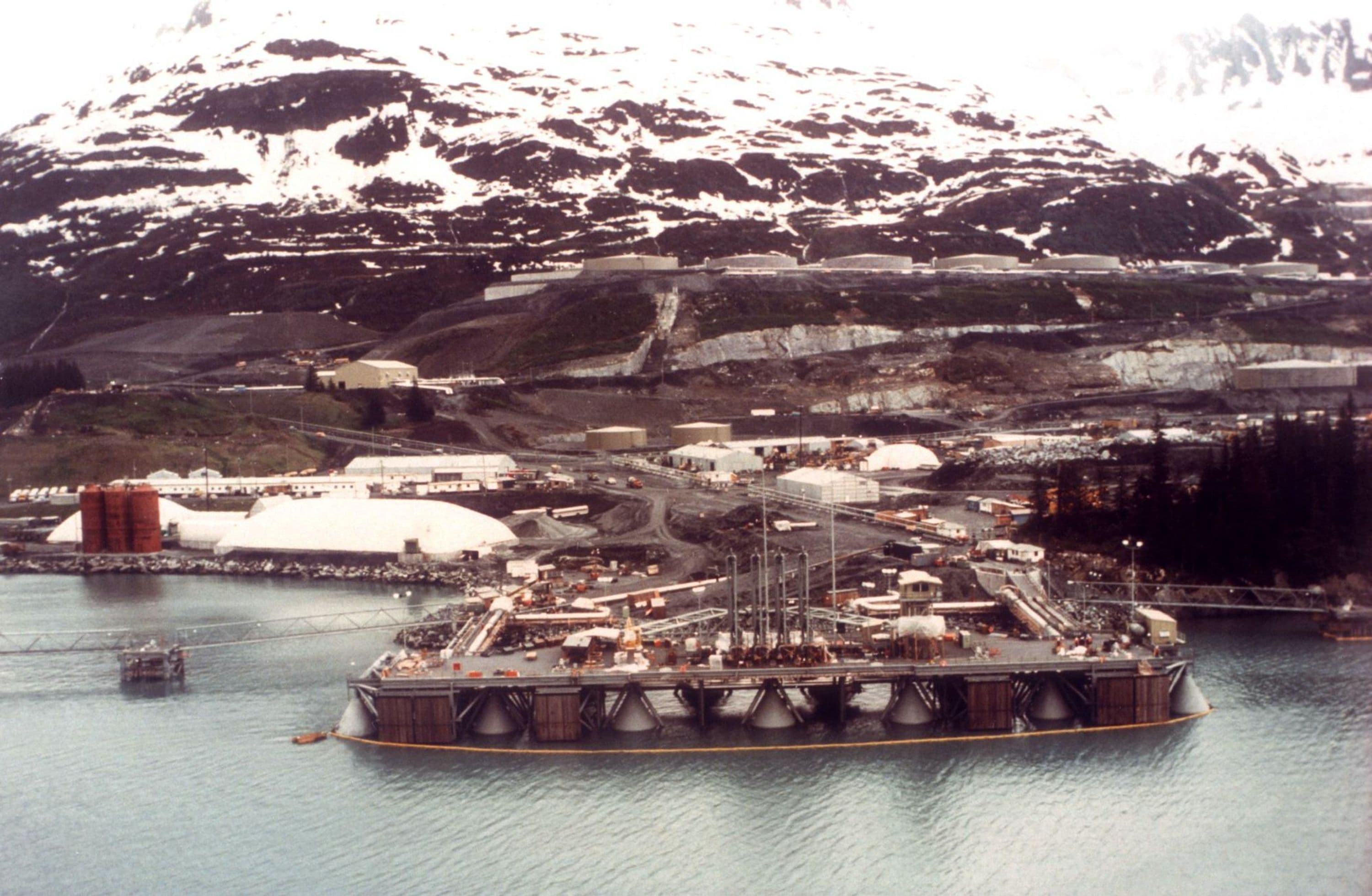 Marine terminal construction