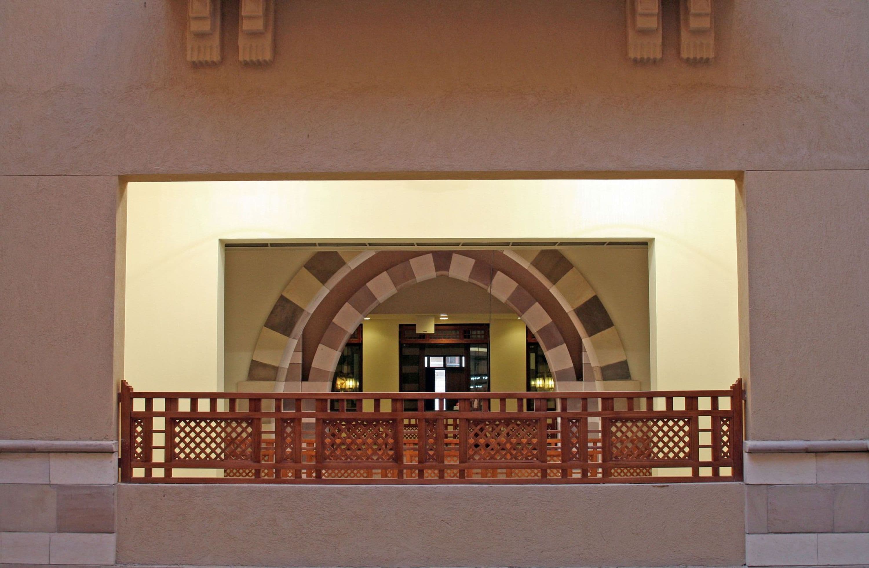 Administration building interior