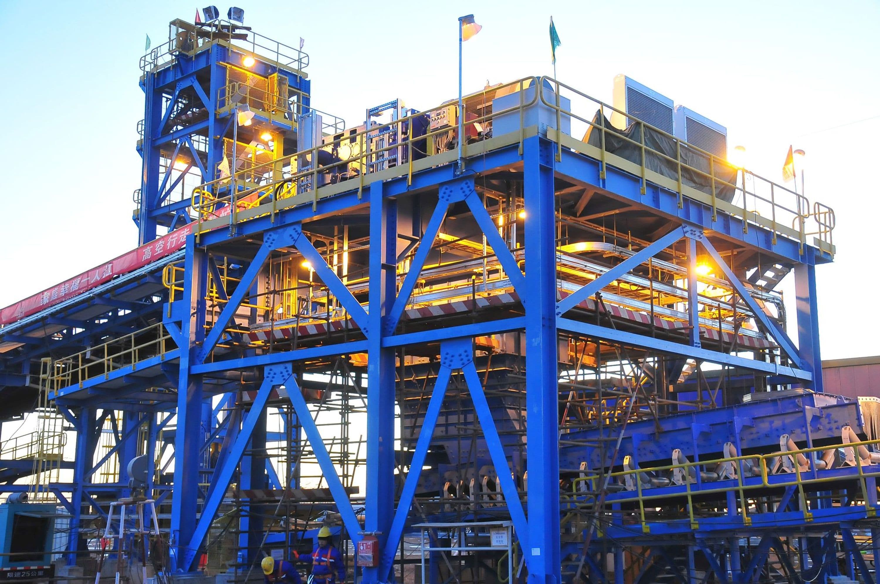 Construction site framework