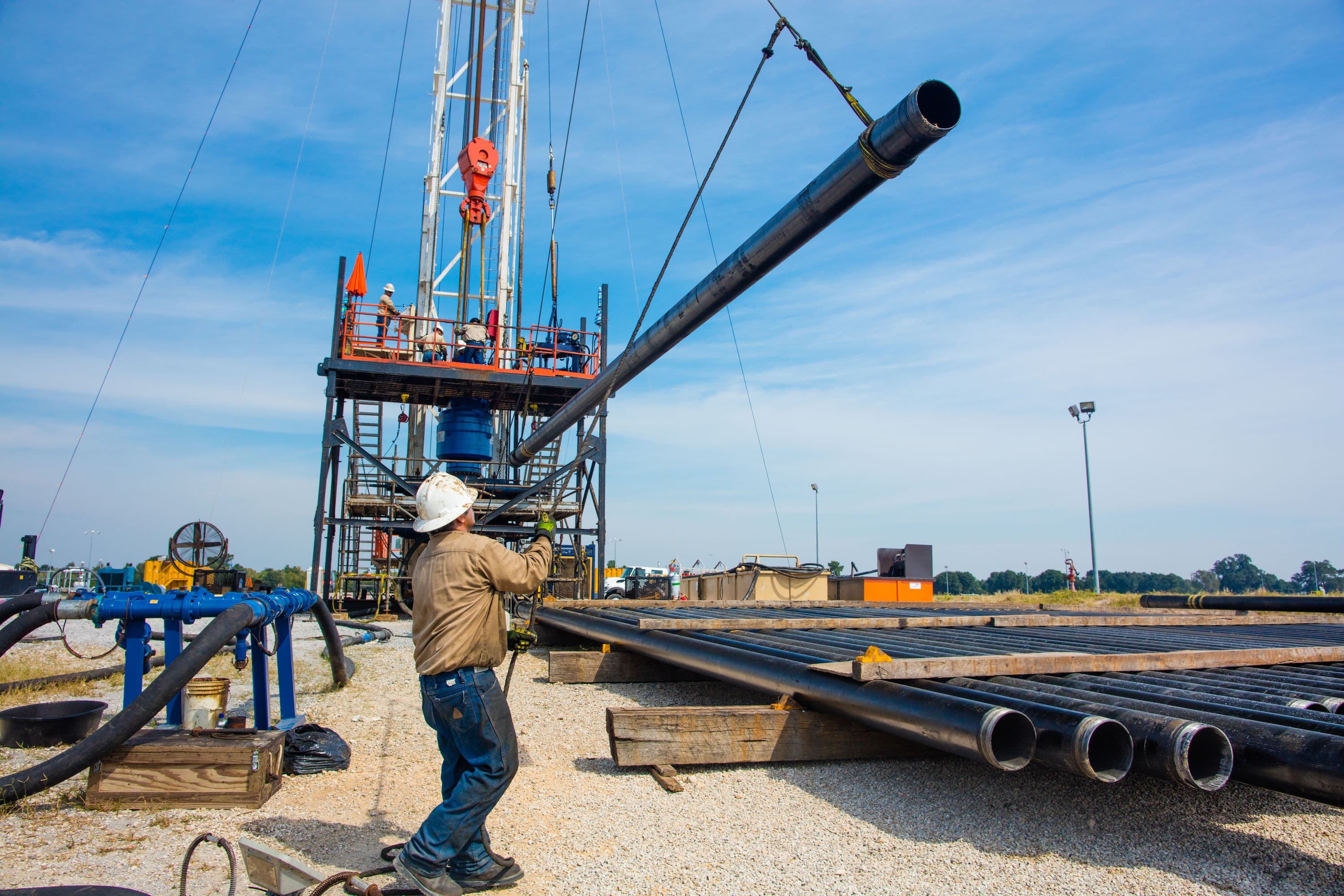 Pipeline components at the world's largest emergency crude oil supply