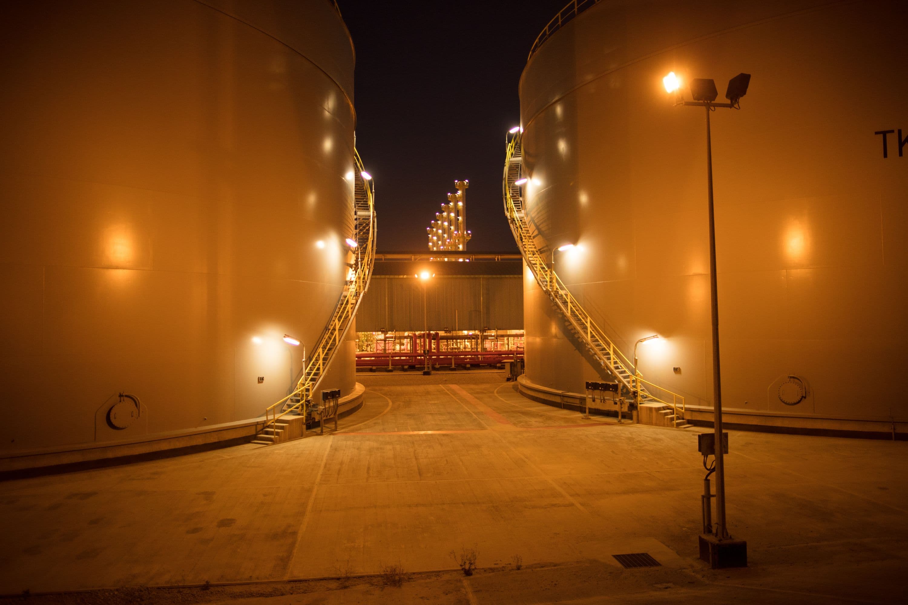 Tank farm