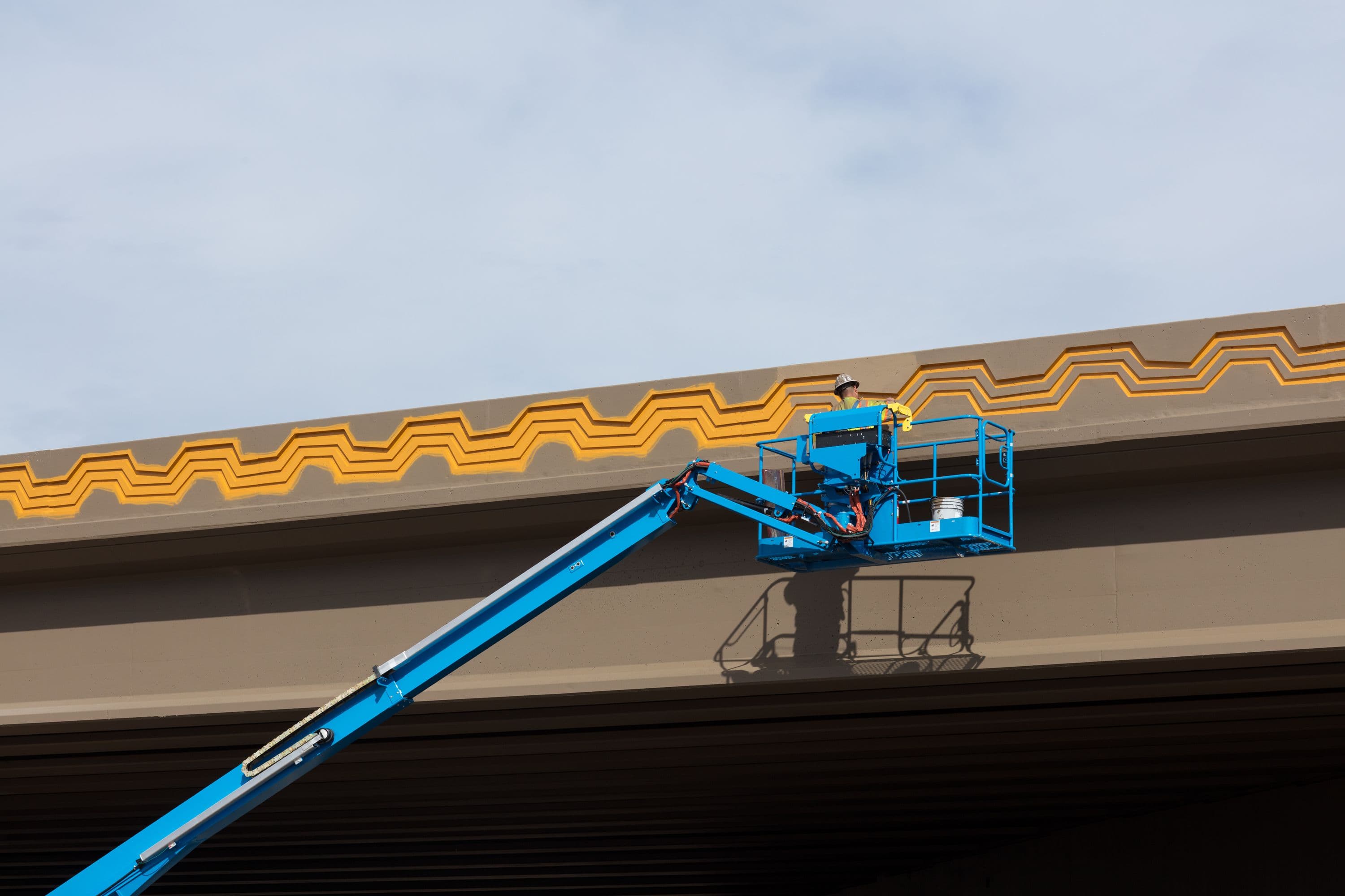 Final painting of 51st Ave. bridge