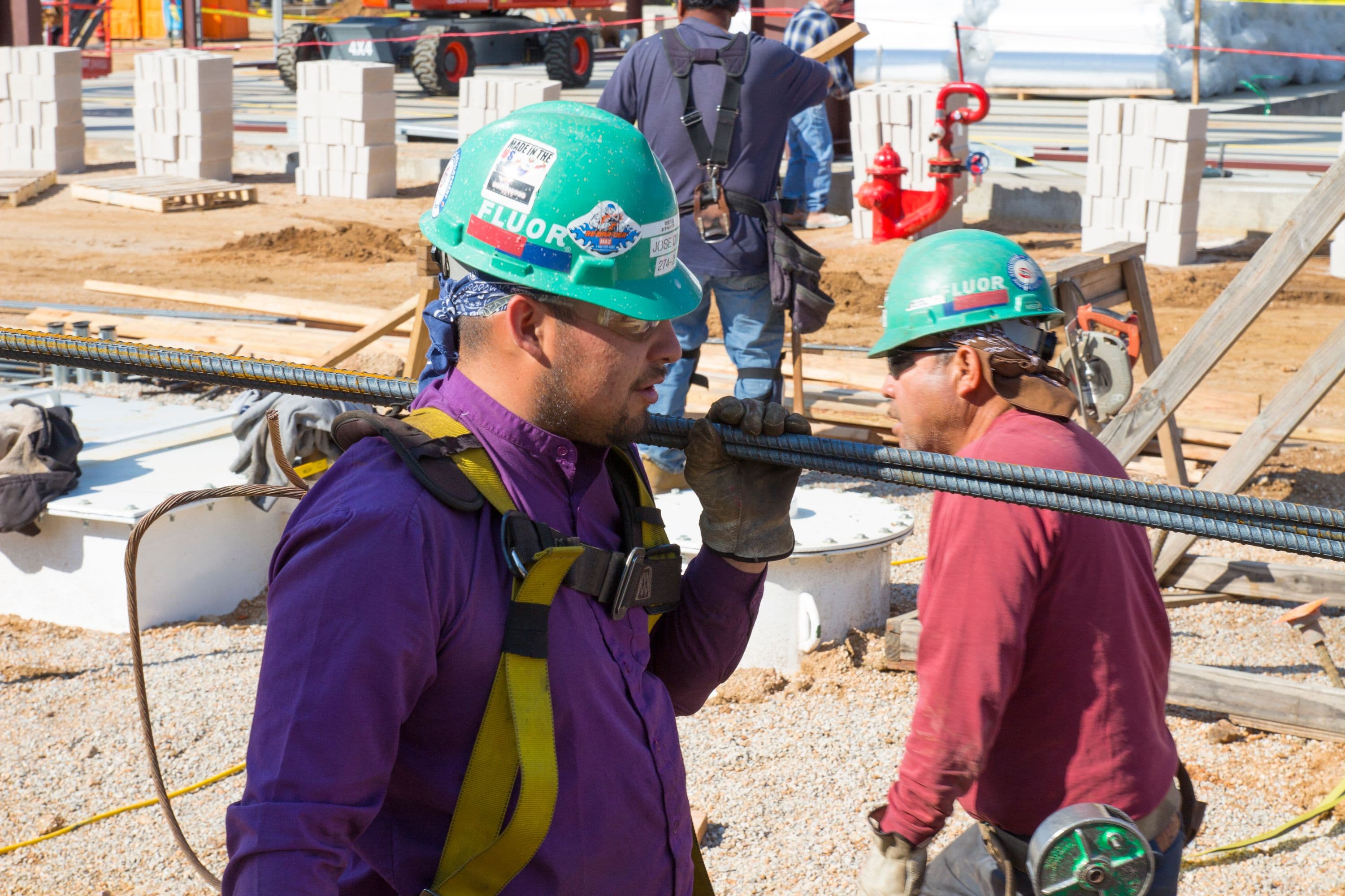 Construction workers