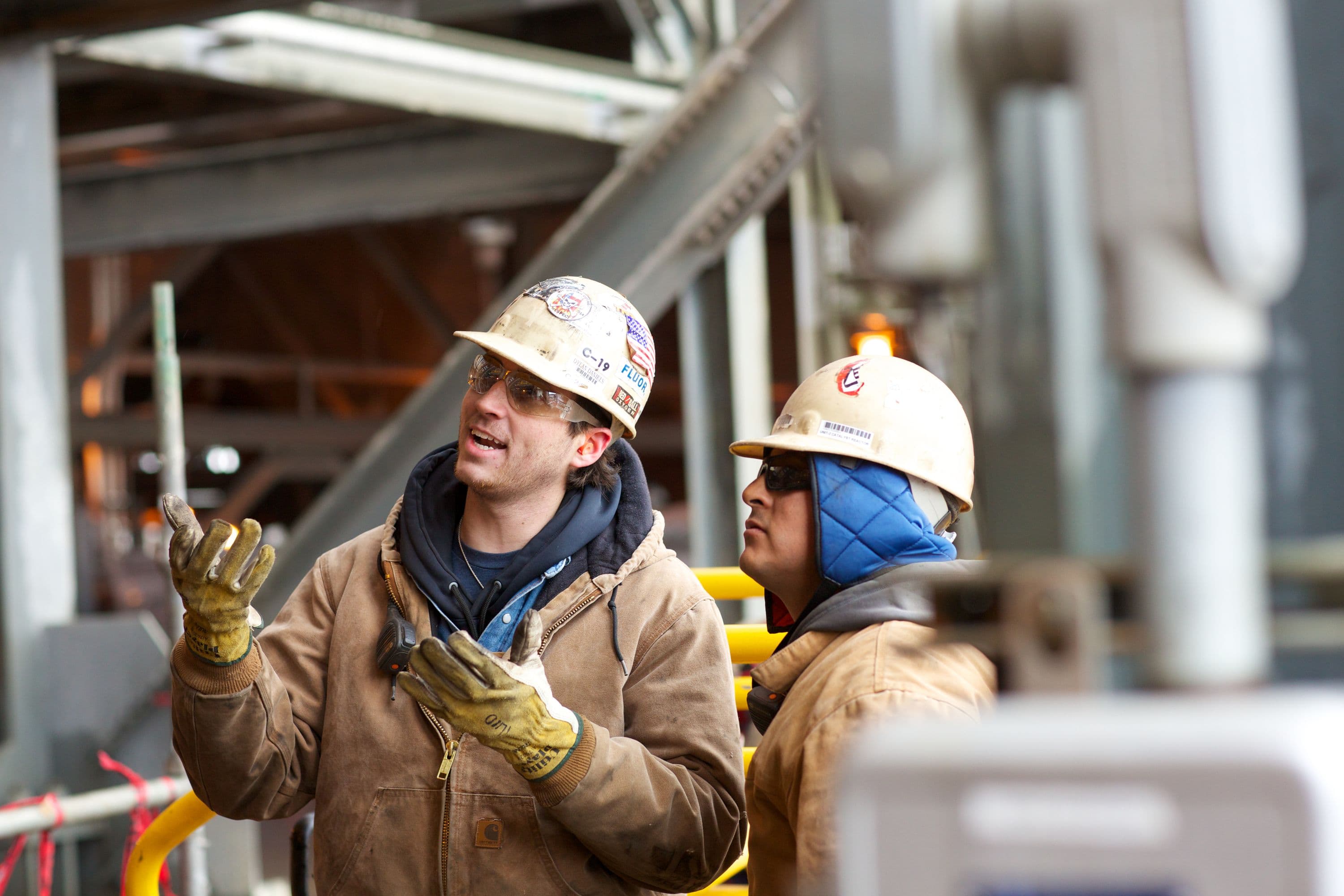 Power station maintenance