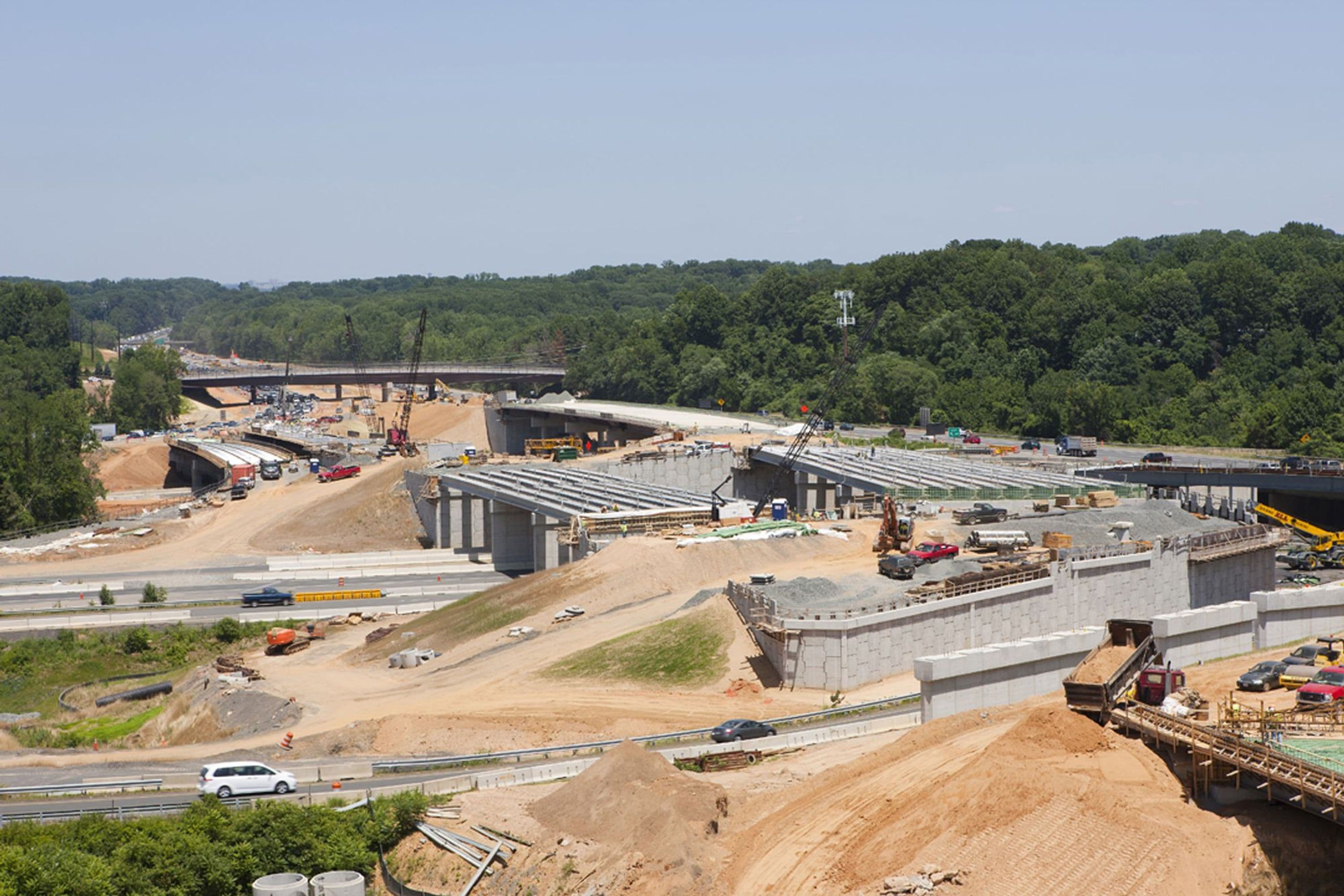 Construction on Rt. 267/I-495 Interchange