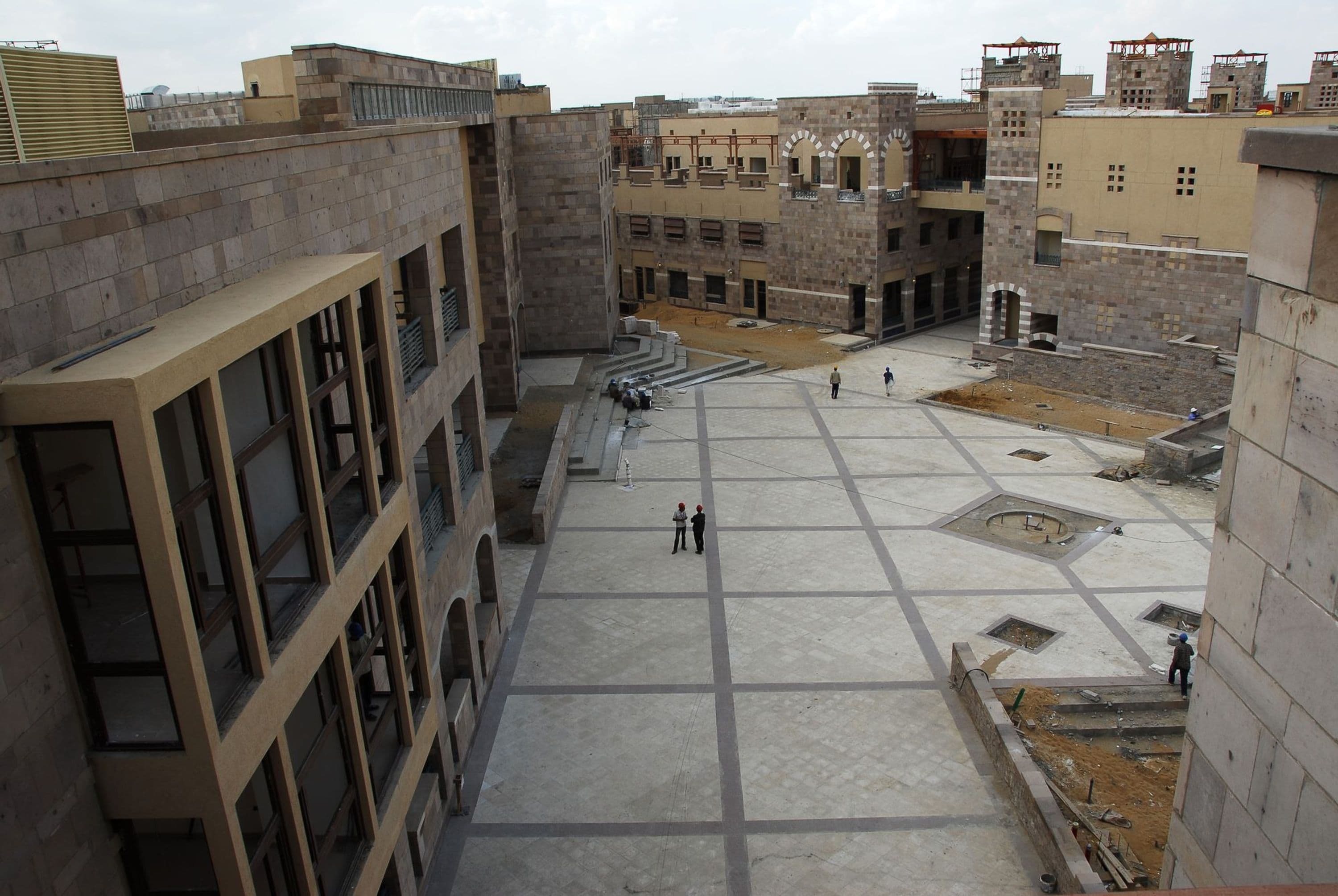 School buildings and Core Economic Center