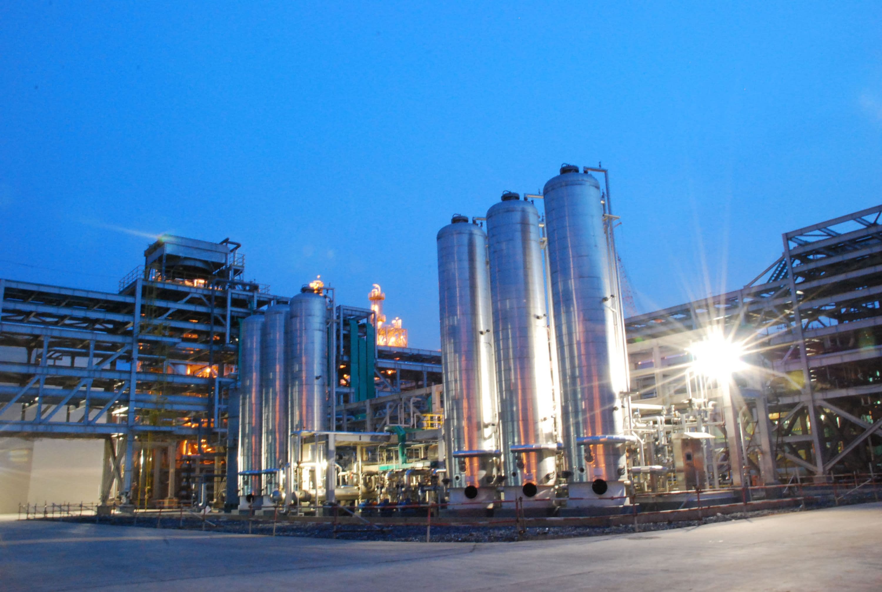 Absorber package at night