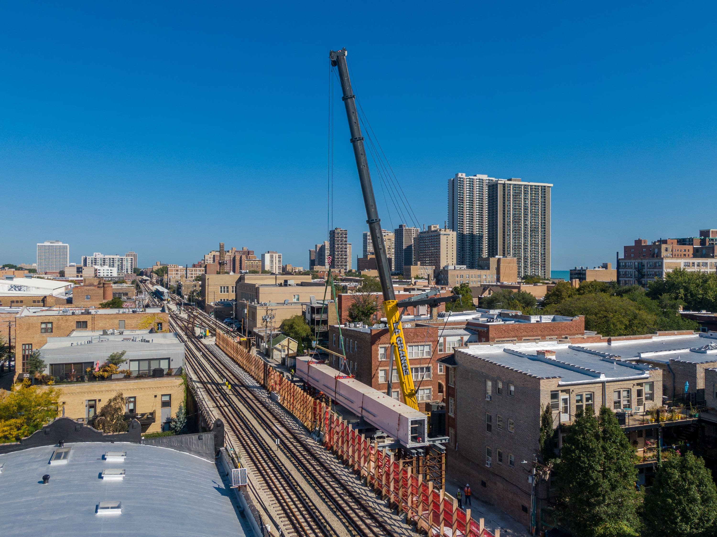 Gantry Crane Close-up