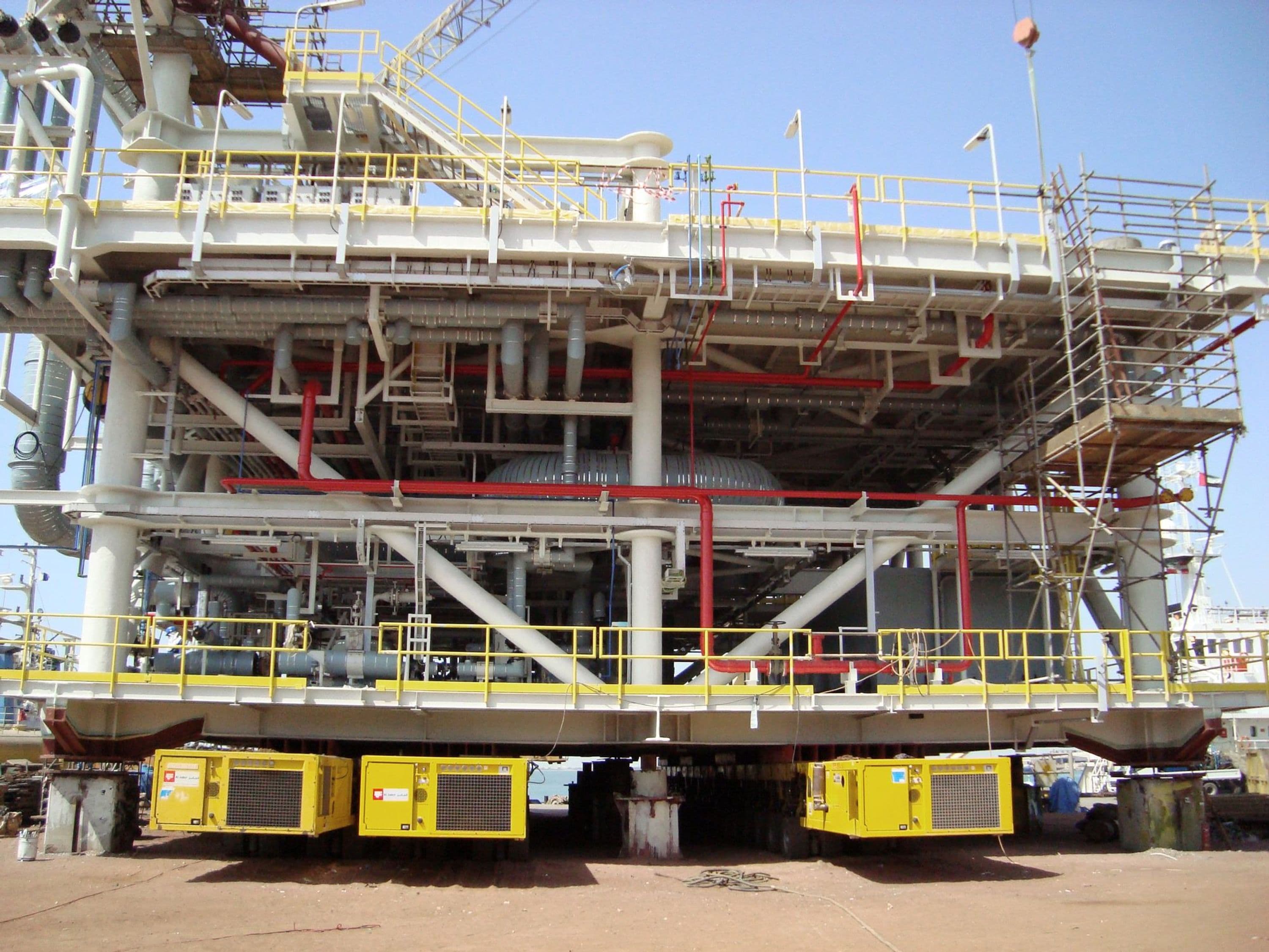 Loading platform module