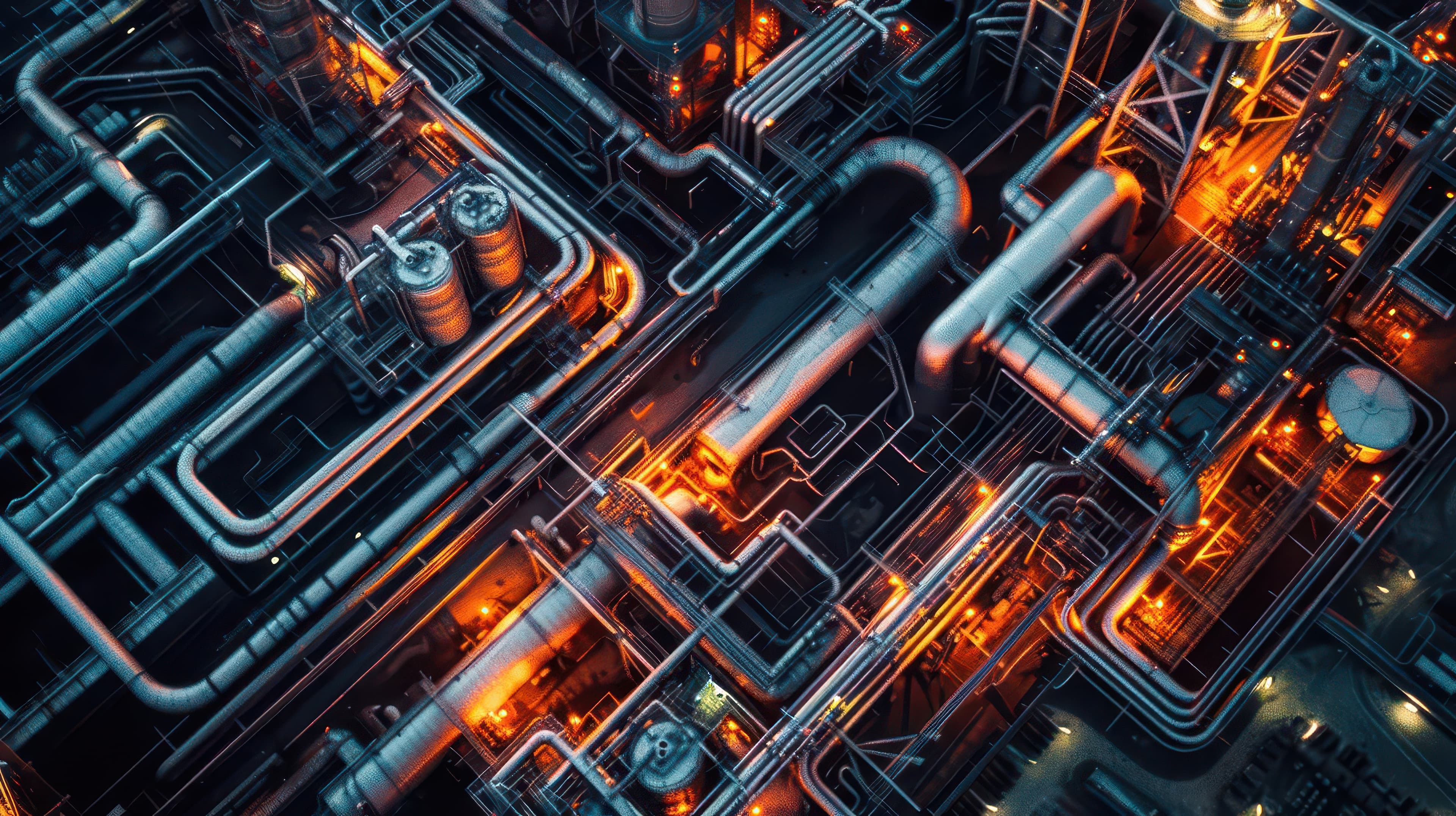 Illustration to convey the concept of thermodynamics